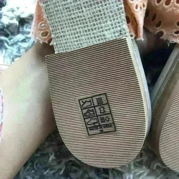 Free People Sienna Mule Coral NWT Size 39 - Picture 8 of 8